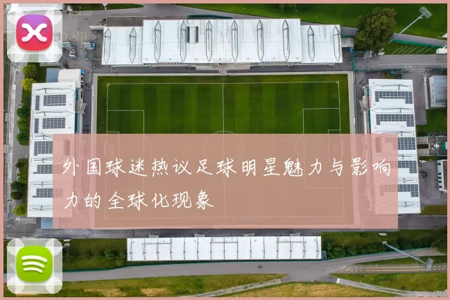 外国球迷热议足球明星魅力与影响力的全球化现象
