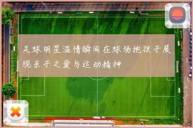 足球明星温情瞬间在球场抱孩子展现亲子之爱与运动精神